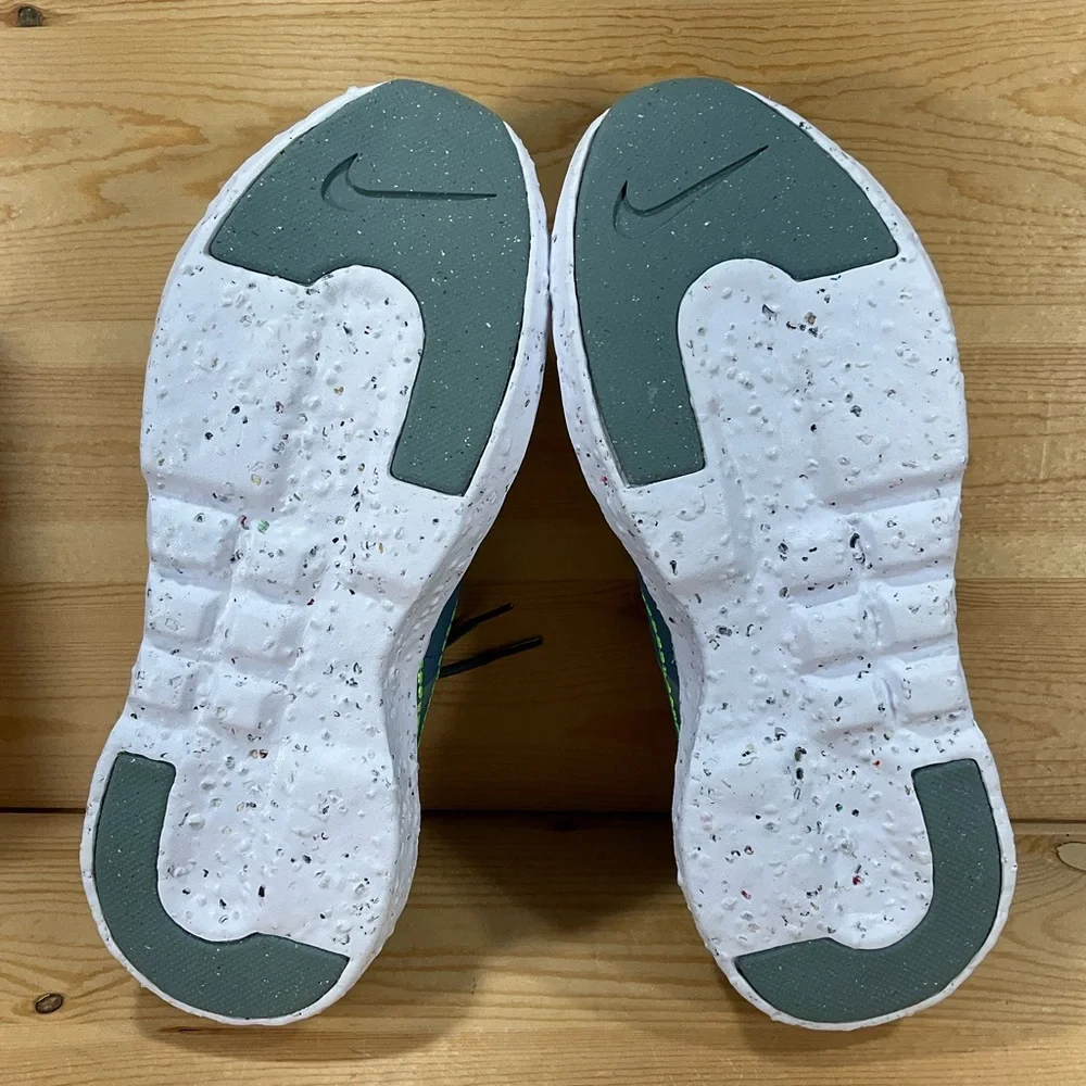 NIB Nike Men's Crater Impact SE Shoes # DJ6308 002 Size Men’s 10 green grey